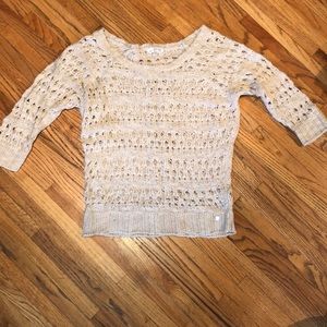 Garage, Holy sweater, cream, Size L